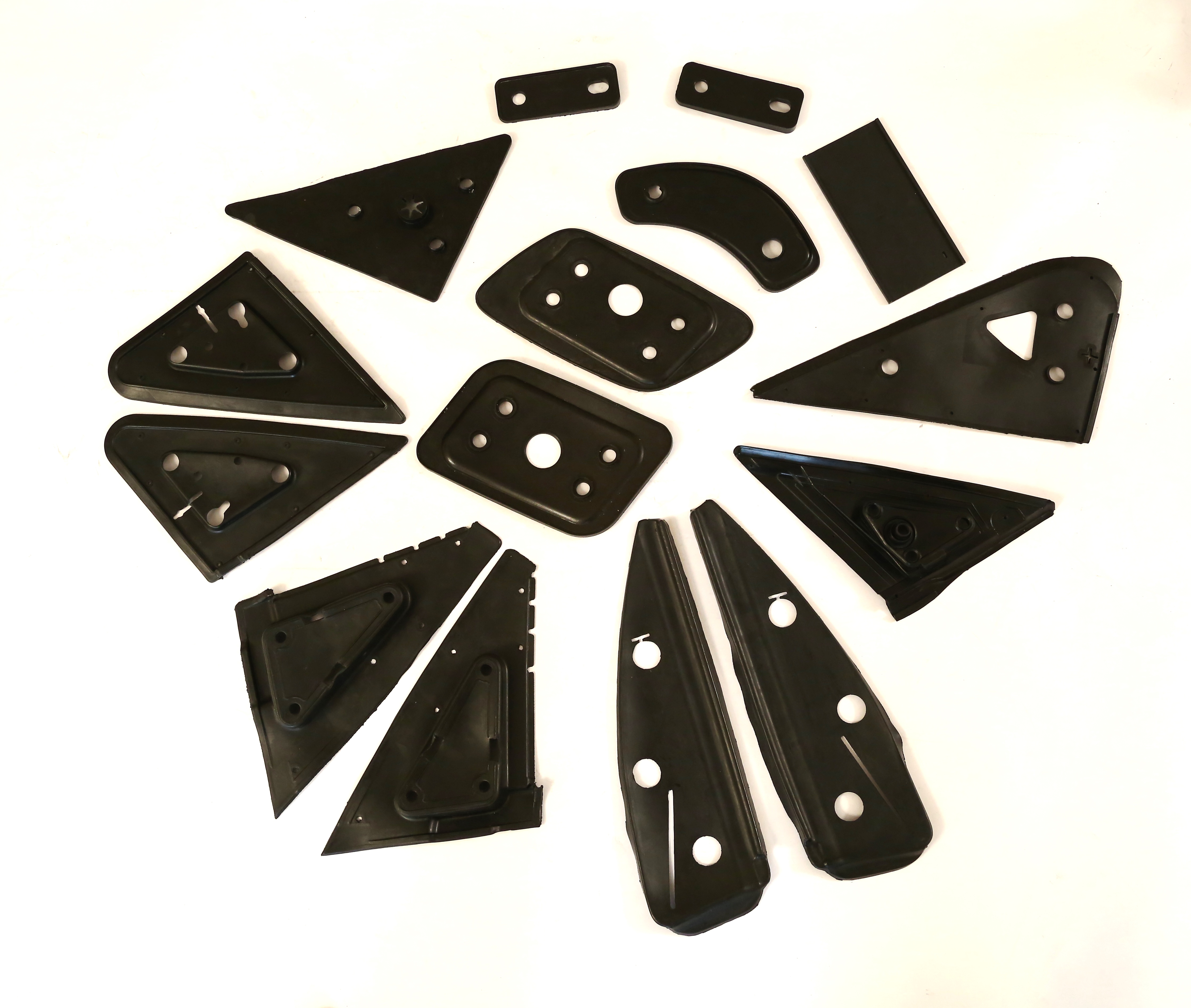 commercial vehicle rubber pads